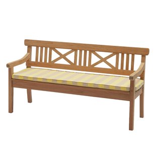 Fritz Hansen Zitkussen Drachman Tuinbank 165 Lemon/Sand