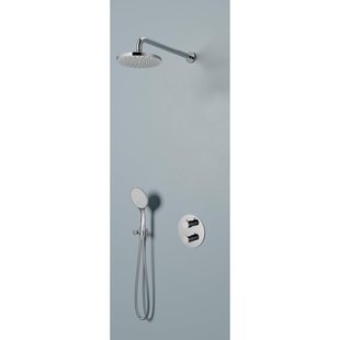 Hotbath Buddy IBS Thermostatische Regendoucheset - Chroom IBS12ACR