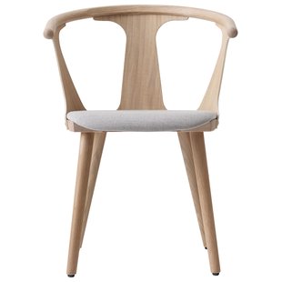&amp;tradition In Between Stoel Wit Geolied Eiken Zitkussen Fiord 251