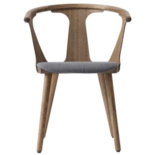 &amp;tradition In Between Stoel Gerookt Eiken Zitkussen Fiord 171