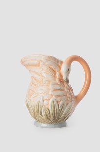 Multicolour karaf met flamingo