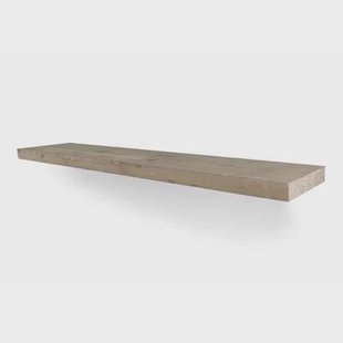 Woodbrothers Zwevende wandplank gebruikt steigerhout 90x20cm