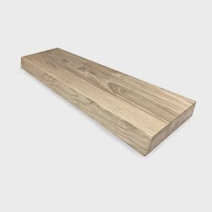 Woodbrothers Eiken plank massief boomstam 40x15cm