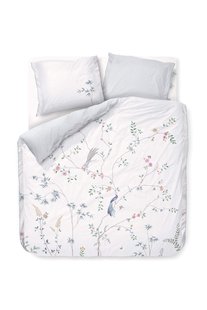 Pip Studio Dekbedovertrekset Bamboo Blossom Wit 200x200/220cm