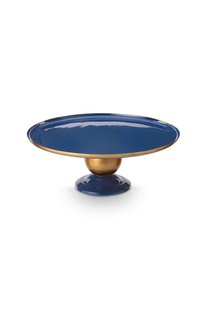 Pip Studio Schaal Metaal Bol Navy/Goud