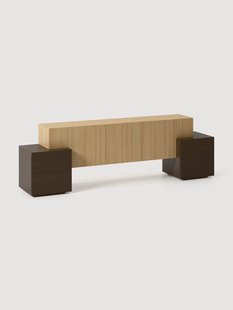 Houten dressoir Pino