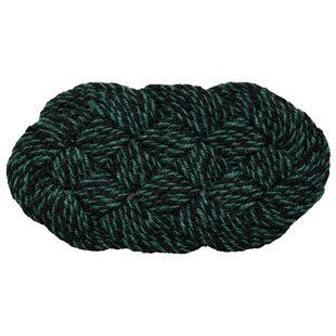 Hay Coco Deurmat Swirl 40x80 Green/Black