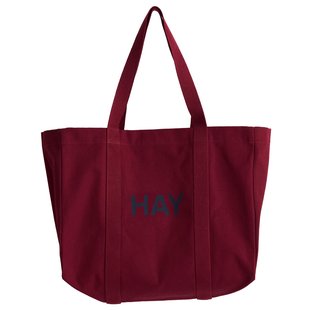 Hay Shopper Tas Burgundy