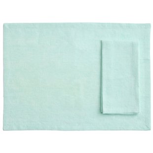 Hay Tavolo Servet/placemat Set Van 4 Soft Mint
