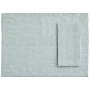 Hay Tavolo Servet/placemat Set Van 4 Soft Green