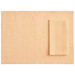 Hay Tavolo Servet/placemat Set Van 4 Soft Orange