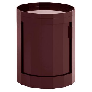 Hay Facetkast Inclusief Poten En Wielen Laag Burgundy