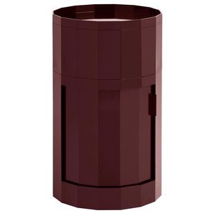 Hay Facetkast Inclusief Poten En Wielen Hoog Burgundy