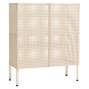 Hay Perforated Dressoir Kast Medium Eggshell