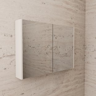 Spiegelkast BWS Riga 120 cm, 2 Deuren Kasjmier