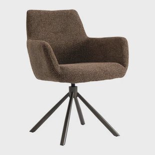 by fonQ Weld Eetkamerstoel - Bruin