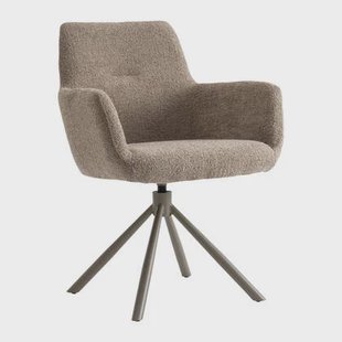 by fonQ Weld Eetkamerstoel - Taupe