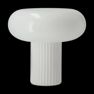 Scandi Living Haven tafellamp 26 cm Wit