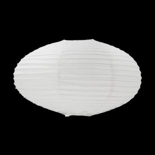 Scandi Living Lucent lampenkap ovaal Ø53 cm