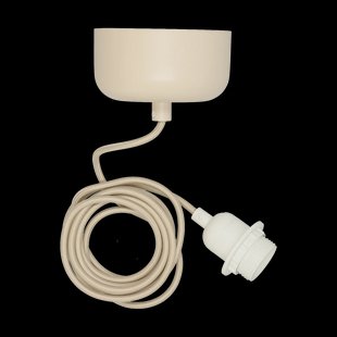 Scandi Living Plafondophanging incl. snoer 250 cm Beige