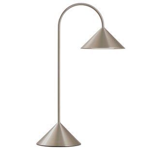 Frandsen Grasp Tafellamp H47 LED Oplaadbaar Brushed Roestvrij Staal