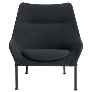 Hay O2 Lounge Fauteuil Black Onderstel Soft Black