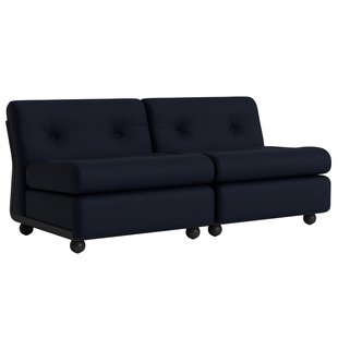 Hay Amanta 2-zits Bank Anthracite Maglia Blue