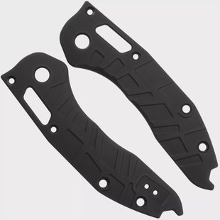 Lex Custom Microtech Stitch Scales V2 MS2TH190, Black Titanium, handgreepschalen