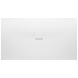 Villeroy & Boch Squaro Infinity Rechthoekige douchevloer - 1400 x 1000 x 40 mm - mat stone white (wit) udq1410sqi2iv-rw