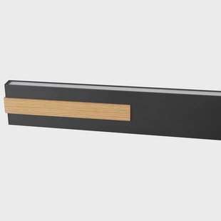 Brilliant LED hanglamp Streamline, lengte 130 cm, zwart, metaal