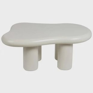 Beliani - ONDLE - Salontafel - Gebroken wit - MDF