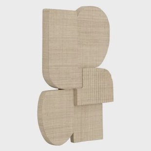 MUST Living Wall panel Tucker,90x60x8 cm, woven palm