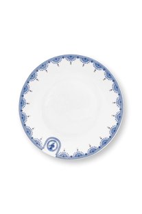 Pip Studio Gebaksbord Pip & The Blue Bird Wit 12cm