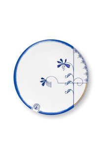 Pip Studio Ontbijtbord Pip & The Blue Bird Wit 20cm