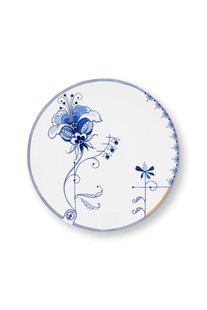 Pip Studio Ontbijtbord Pip & The Blue Bird Wit 23cm