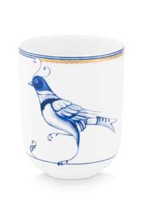 Pip Studio Mok Pip & The Blue Bird Wit 250ml