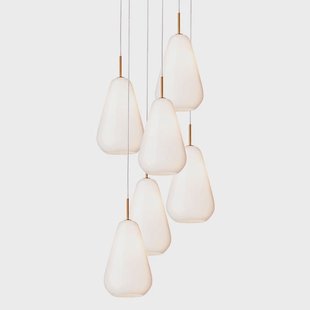 Nuura Aps - Anoli 6 Lichtkroon Nordic Gold/Opaal Nuura