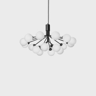 Nuura Aps - Apiales 18 Lichtkroon Satin Black/Opal White Nuura