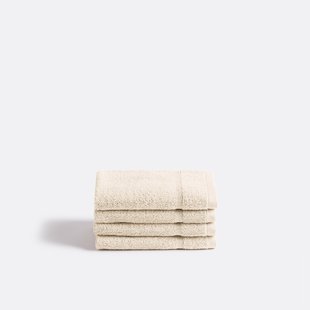 Set van 4 gastendoekjes in badstof 600 g/m², Zavara