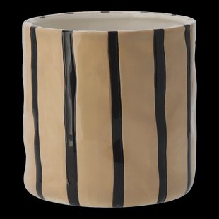 Scandi Living Thrive pot Ø16 cm Beige-zwart