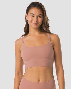 HEMA Niet voorgevormde top zonder beugel - ultimate comfort lichtbruin (lichtbruin)