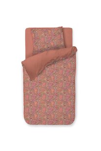 Pip Studio Dekbedovertrekset Kitenge Terra 140x200/220cm