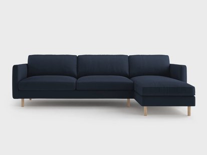 Hoekbank Eden rechts velvet | Micadoni