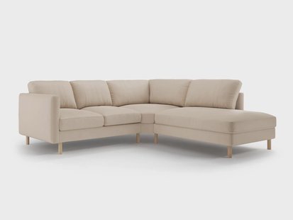 Hoekbank Eden rechts velvet | Micadoni