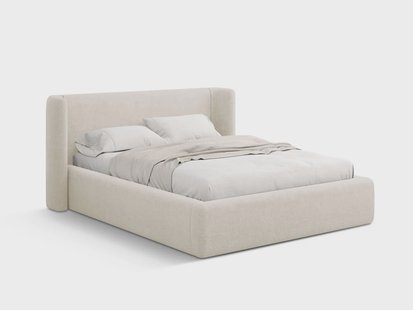 Bedframe Jolene 200x200 cm met opbergvak | Micadoni