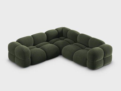 Hoekbank Loretto symmetrisch velvet | Cosmopolitan Design