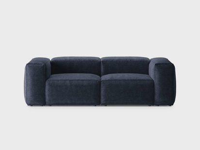 2-zitsbank Bergamo ribstof | Cosmopolitan Design