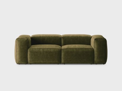 2-zitsbank Bergamo ribstof | Cosmopolitan Design