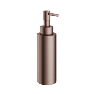 Hotbath &MORE Zeepdispenser Vrijstaand BCP Geborsteld koper PVD BAA10BCP