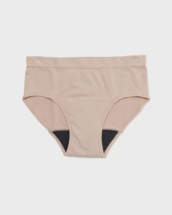 HEMA Menstruatiehipster naadloos lichte absorptie beige (beige)